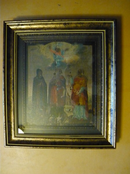 Икона Святых Тита, Евдокима и Варвары