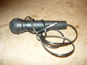 Отремонтированный микрофон в сборе